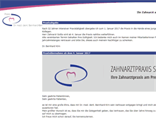 Tablet Screenshot of dr-kirn.de